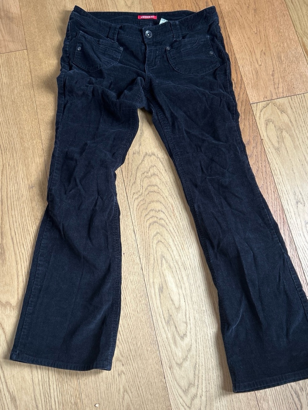 Corduroy Women’s Jeans in Black by Unknown Brand